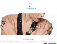 Tablet Screenshot of gioielli-clemente.it